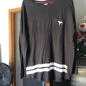 Gently used long sleeve PINK t-shirt